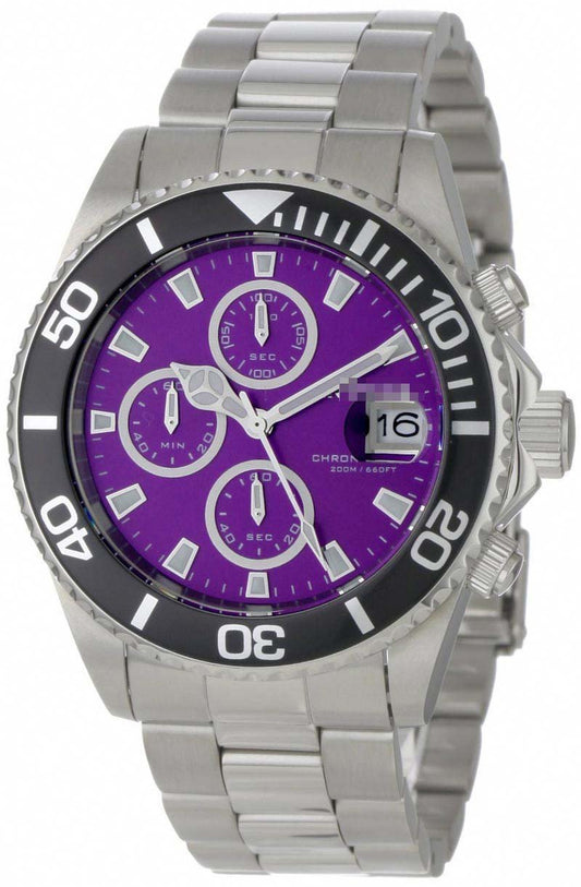 Custom Purple Watch Dial