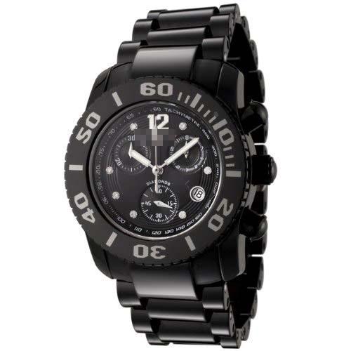 Custom Ceramic Watch Bands 10128-BKBD