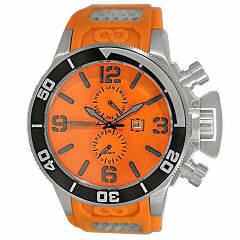 Custom Orange Watch Dial