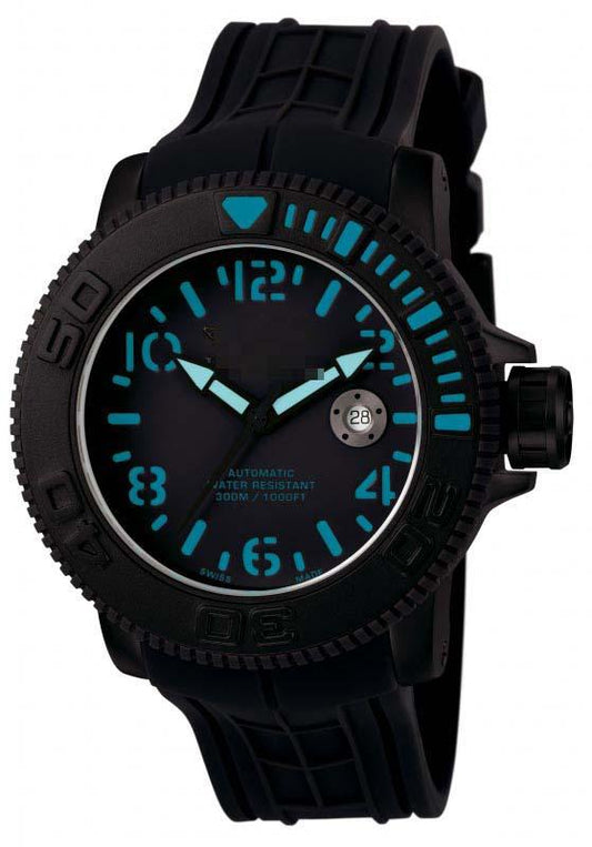 Custom Black Watch Dial