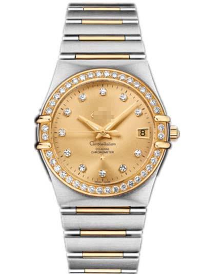 Customised Gold Watch Dial 111.25.36.20.58.001