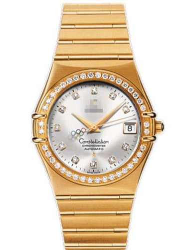 Customised Gold Watch Belt 111.55.36.10.52.001
