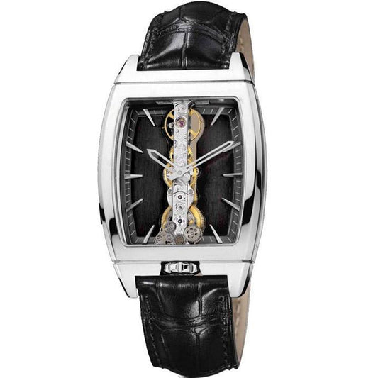 Wholesale Quality Fashion Customize Men's 18k White Gold Manual Wind Watches 113-150-59-0001/FN0