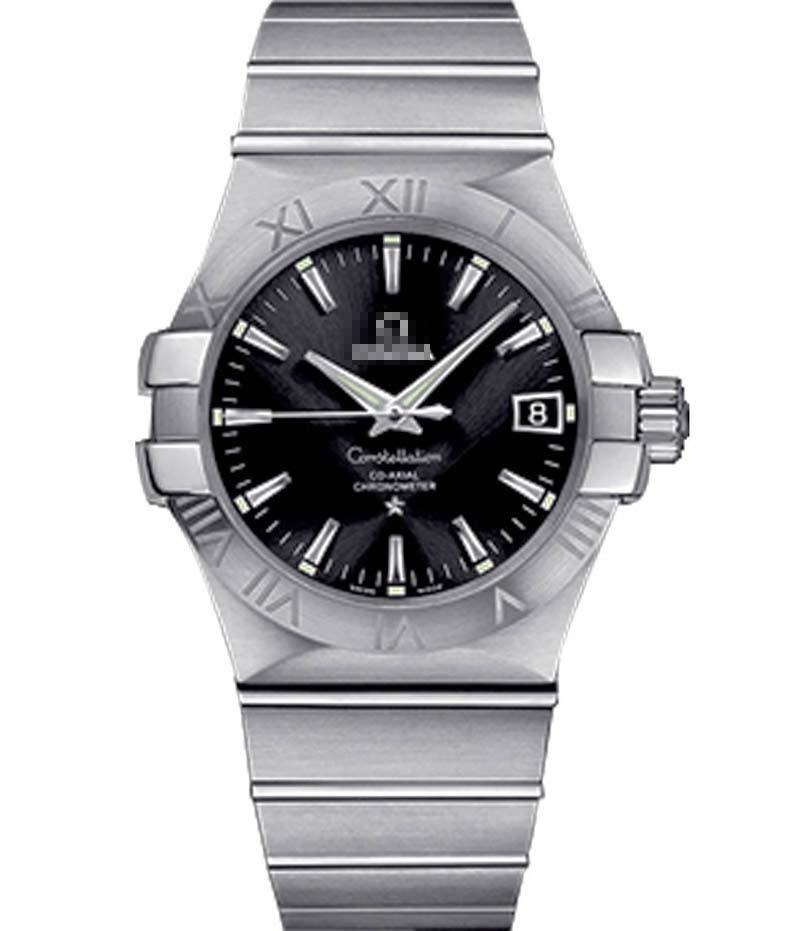 Customised Black Watch Dial 123.10.35.20.01.001