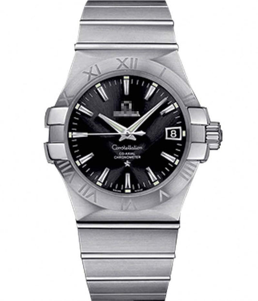 Customised Black Watch Dial 123.10.35.20.01.001