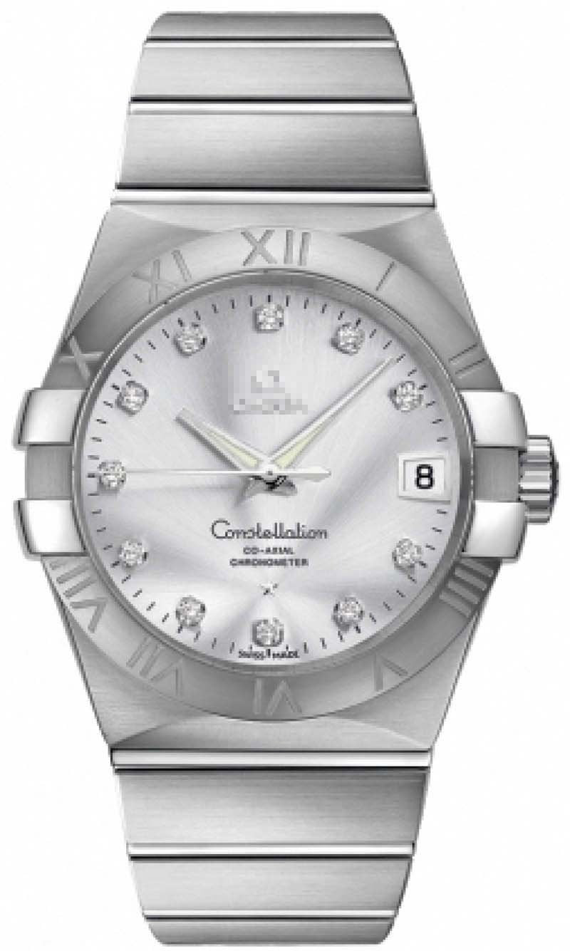 Custom Silver Watch Dial 123.10.38.21.52.001