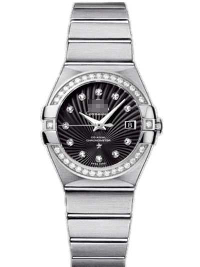 Custom Black Watch Dial 123.15.27.20.51.001