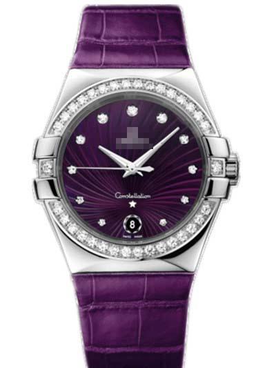 Wholesale Purple Watch Dial 123.18.35.60.60.001