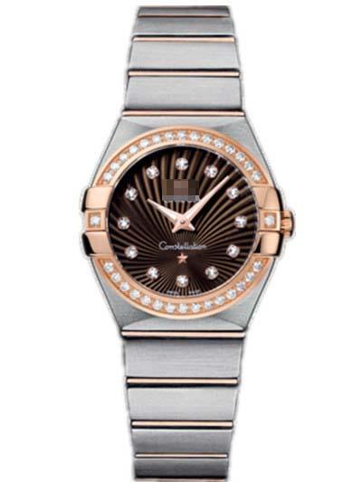 Custom Brown Watch Dial 123.25.27.60.63.001