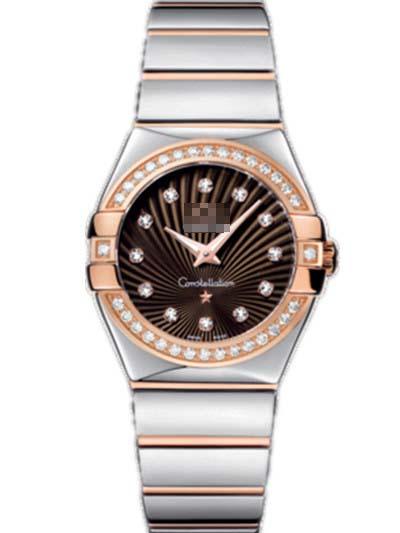 Custom Brown Watch Dial 123.25.27.60.63.002