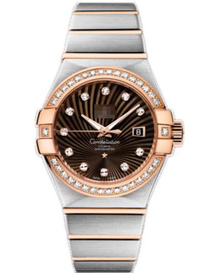Customized Brown Watch Dial 123.25.31.20.63.001