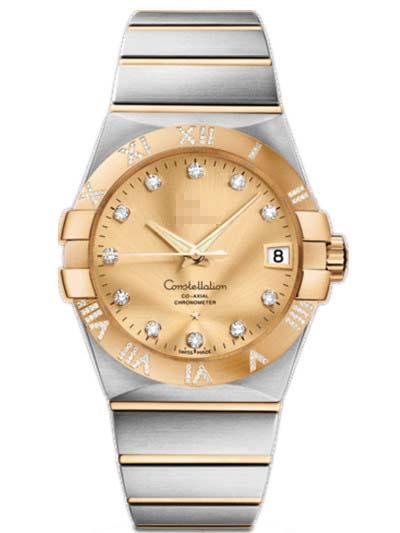 Custom Gold Watch Dial 123.25.38.21.58.002