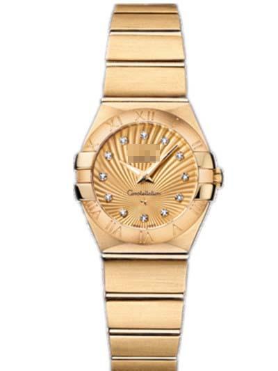 Custom Gold Watch Dial 123.50.24.60.58.001