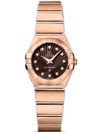 Custom Brown Watch Face 123.50.24.60.63.002