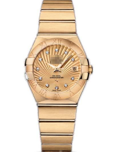 Custom Gold Watch Dial 123.50.27.20.58.001