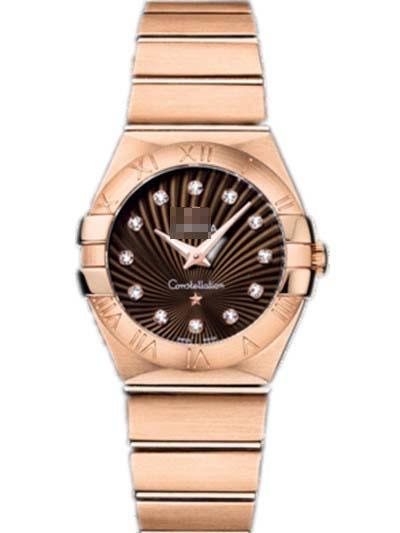 Custom Brown Watch Dial 123.50.27.60.63.001