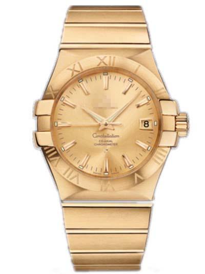 Custom Gold Watch Dial 123.50.35.20.08.001