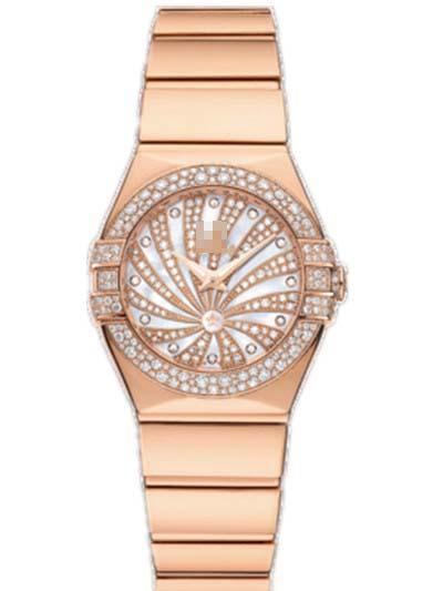 Custom Rose Gold Watch Face 123.55.24.60.55.013