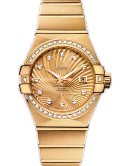 Custom Gold Watch Dial 123.55.31.20.58.001