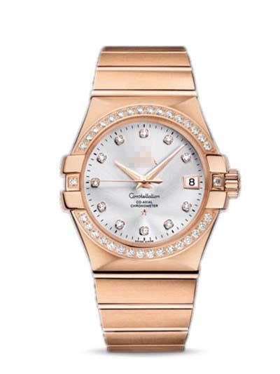 Custom Silver Watch Dial 123.55.35.20.52.001