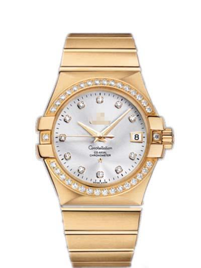 Custom Silver Watch Dial 123.55.35.20.52.002