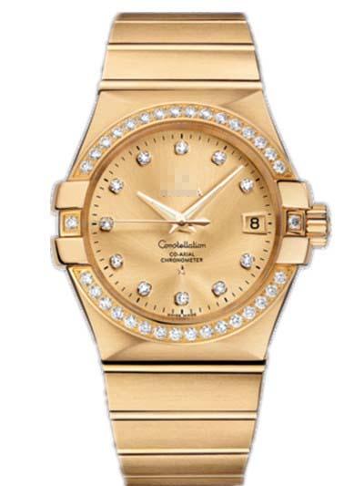 Custom Gold Watch Belt 123.55.35.20.58.001