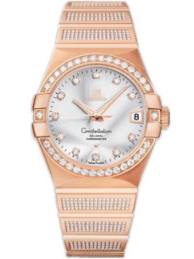 Custom Silver Watch Dial 123.55.38.21.52.005