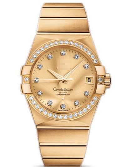 Custom Gold Watch Belt 123.55.38.21.58.001