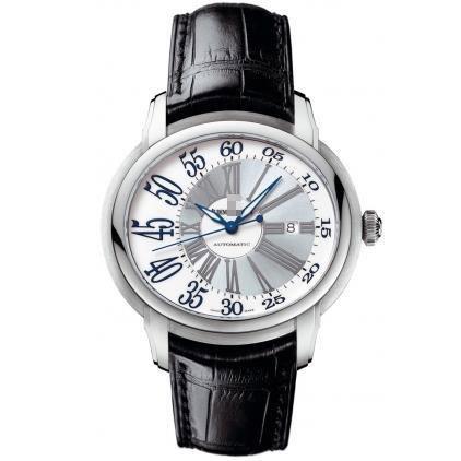 Wholesale Quality Elegance Men's 18k White Gold Automatic Watches 15320BC.OO.D028CR.01