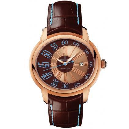 Wholesale Good Elegance Men's 18k Rose Gold Automatic Watches 15320OR.OO.D095CR.01