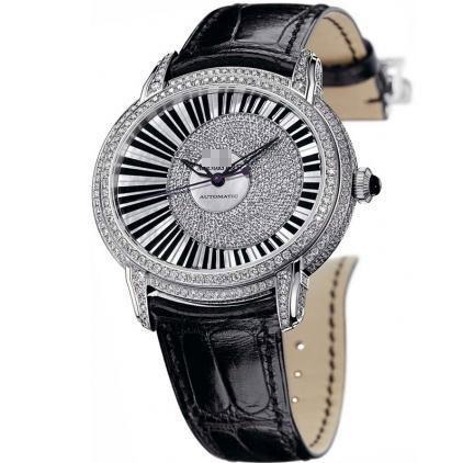 Wholesale Luxurious Elegance Men's 18k White Gold with Diamonds Automatic Watches 15326BC.ZZ.D102CR.01