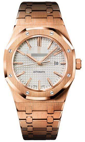 Custom Silver Watch Dial 15400OR.OO.1220OR.02