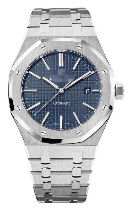 Custom Blue Watch Dial 15400ST.OO.1220ST.03
