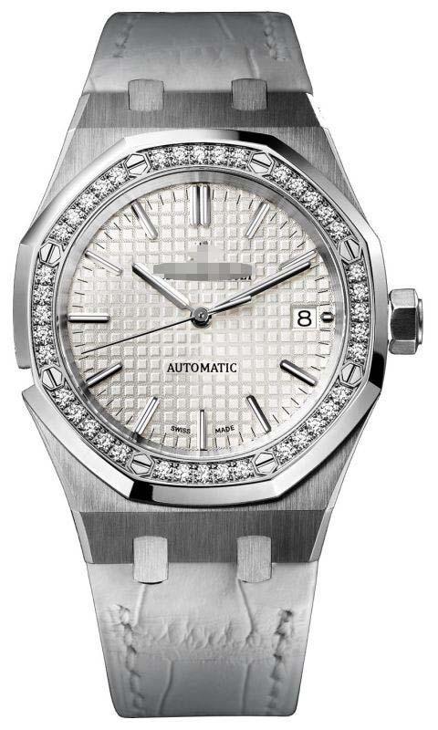 Customised Silver Watch Dial 15451ST.ZZ.D011CR.01