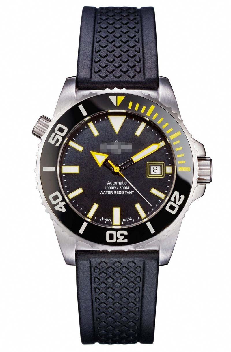 Custom Black Watch Dial