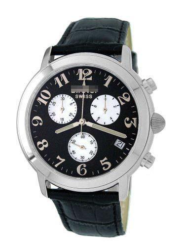 Customised Leather Watch Straps 1822_BLK_BLKBND