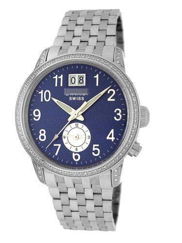 Wholesale Stainless Steel Watch Bracelets 1856DIA_BL