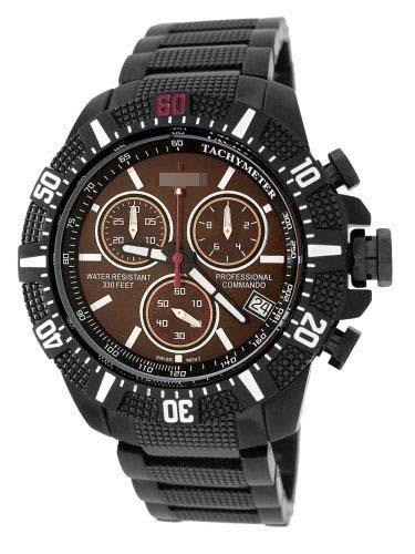 Customize Stainless Steel Watch Bracelets 1876GUN_BRO