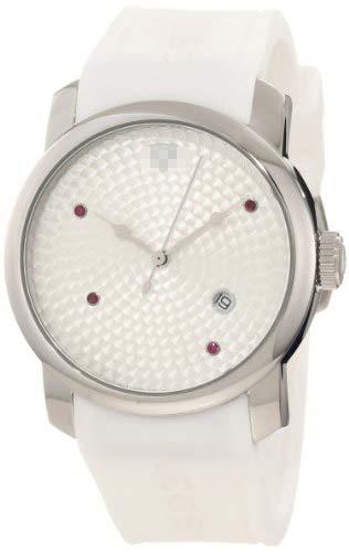 Customize Silicone Watch Bands 20028-02S-WHT-RDS