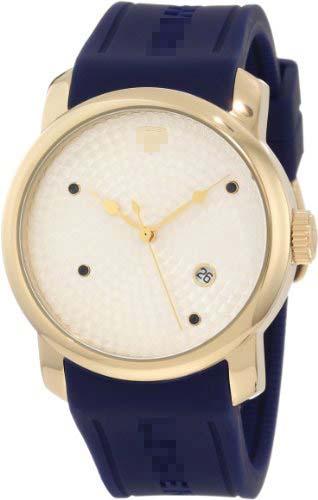 Custom Silicone Watch Bands 20028-YG-02S-BL