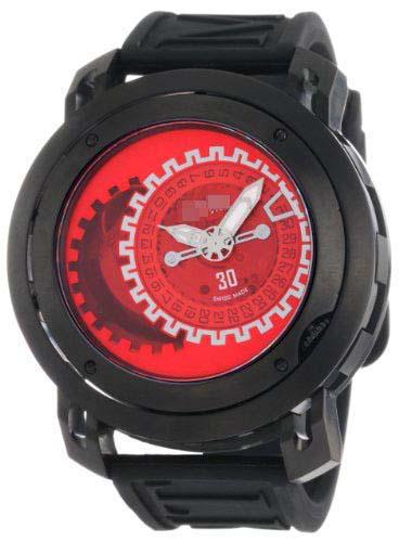 Custom Watch Dial 202/3-RED-BLACK