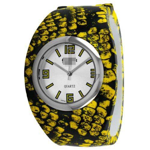 Wholesale Plastic Watch Bands 2173_YELLOW