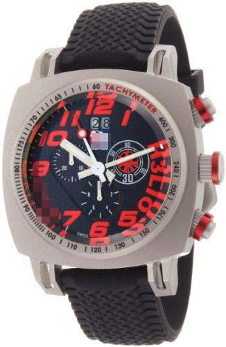 Customization Silicone Watch Bands 221/3-TITANIUM-RED