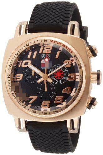 Custom Silicone Watch Bands 221-RG-CARBON