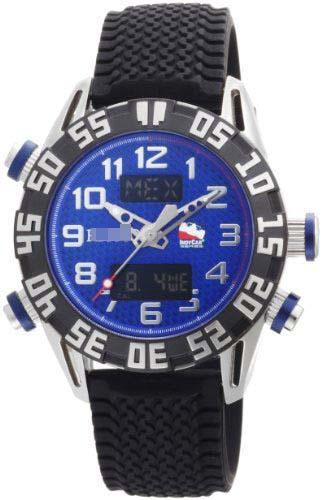 Wholesale Silicone Watch Bands 223-BLUE-CARBON