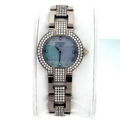 Custom made Ladies 18k White Gold Watches 