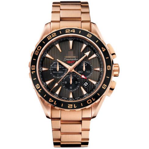 Customised International Famous Men's 18k Rose Gold Automatic Watches 231.50.44.52.06.001