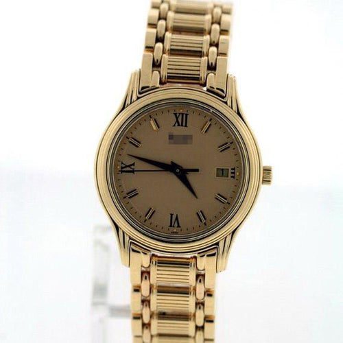 Wholesale Ladies 29mm 18k Yellow Gold Watches 