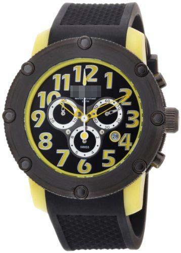 Custom Silicone Watch Bands 241-YELLOW