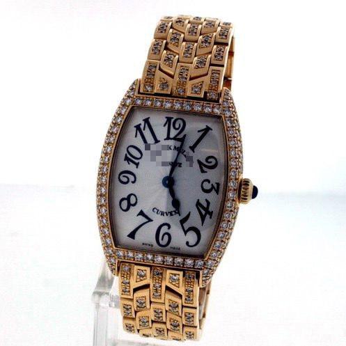 Wholesale Best Unique Luxury Designer Ladies 18k Yellow Gold Quartz Watches 1752 QZ D